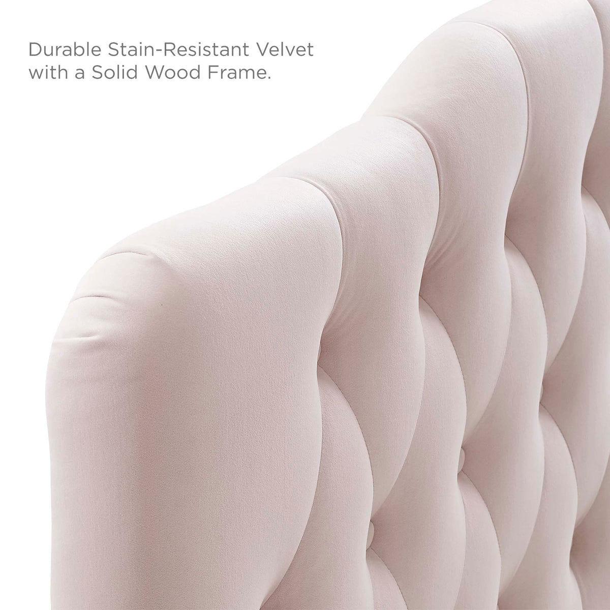 Annabel Diamond Tufted Performance Velvet Full Headboard by Modway