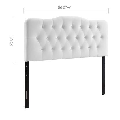 Annabel Diamond Tufted Performance Velvet Full Headboard by Modway