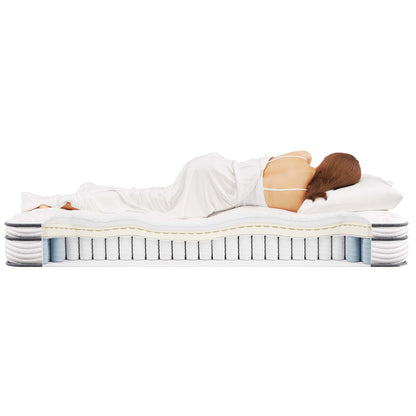 Jenna 8" Innerspring and Foam Twin Mattress by Modway