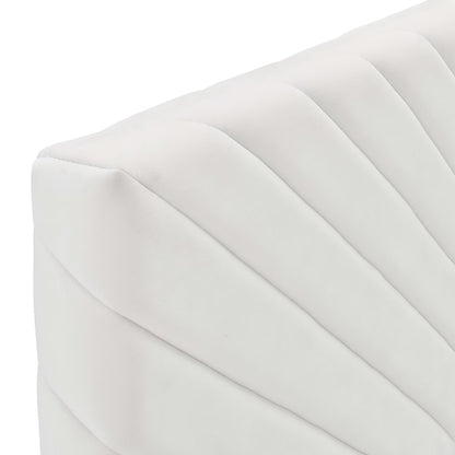 Alyson Angular Channel Tufted Performance Velvet Full/Queen Headboard by Modway