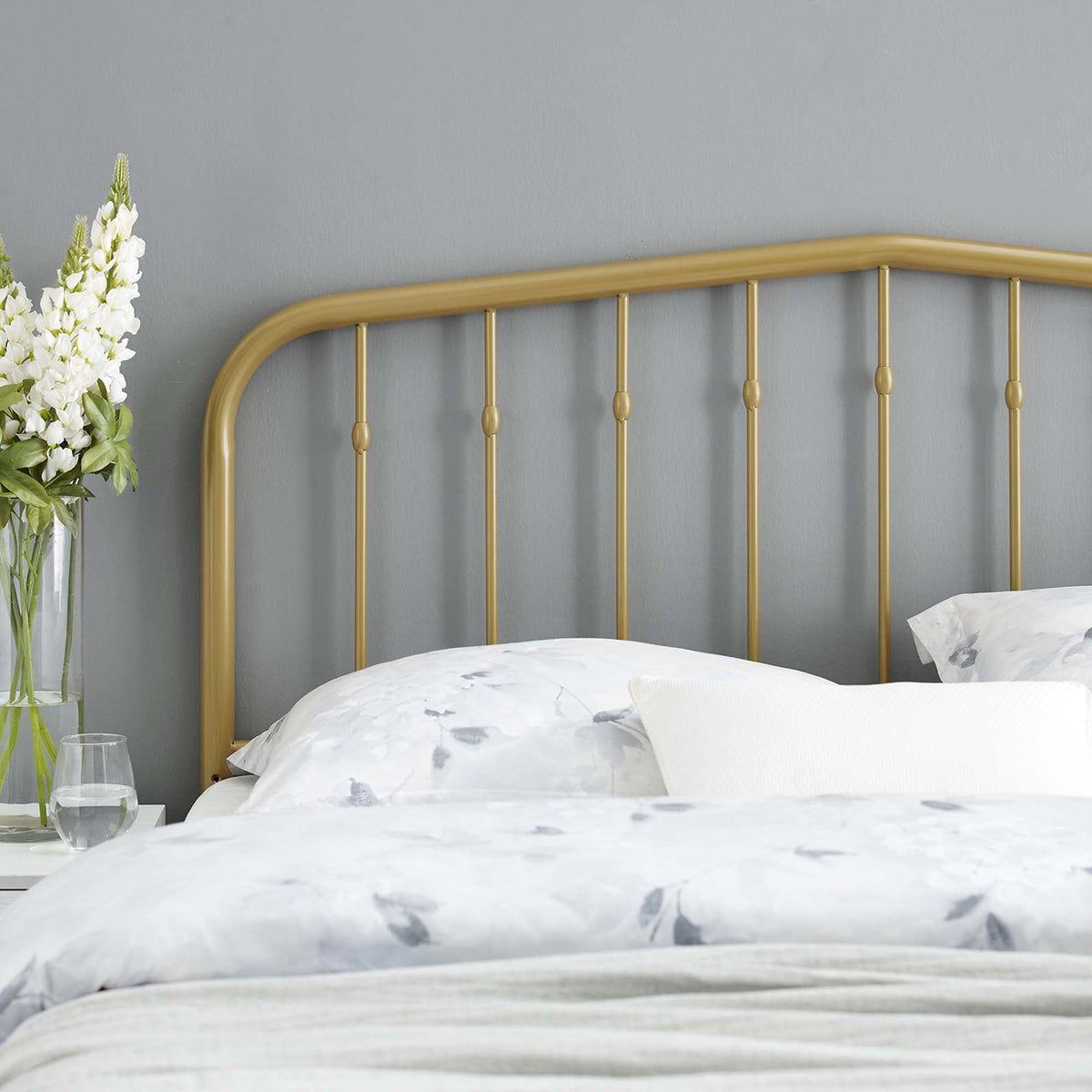 Lennon Metal Twin Headboard by Modway