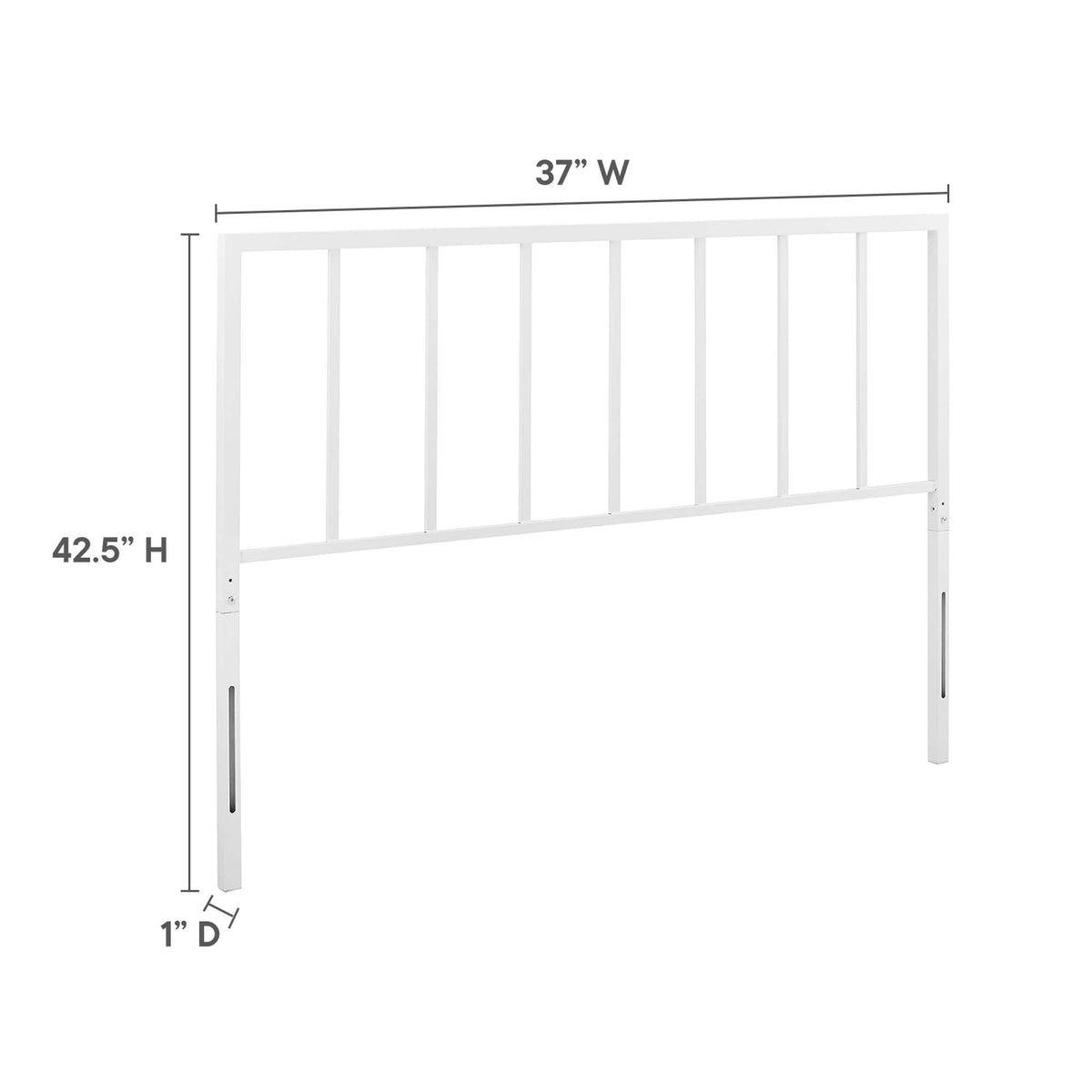 Tatum Metal Twin Headboard by Modway