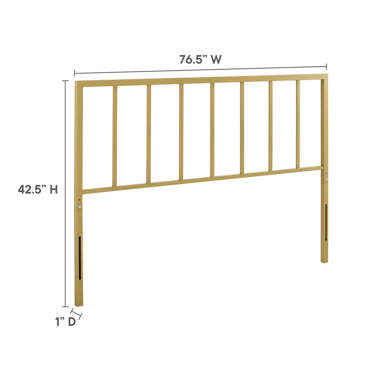 Tatum Metal King Headboard by Modway