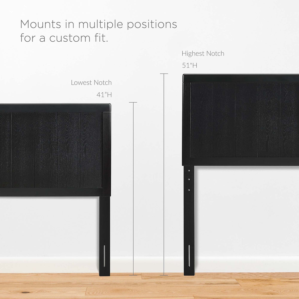 Robbie Wood King Headboard by Modway