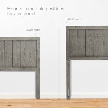 Robbie Wood King Headboard by Modway