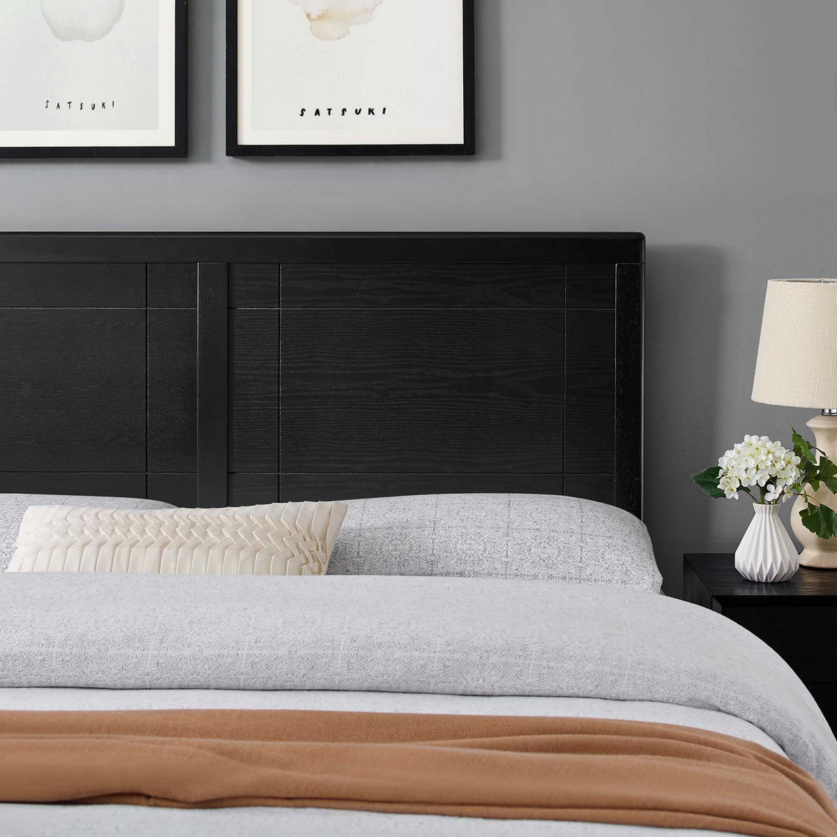 Archie Wood Full Headboard by Modway