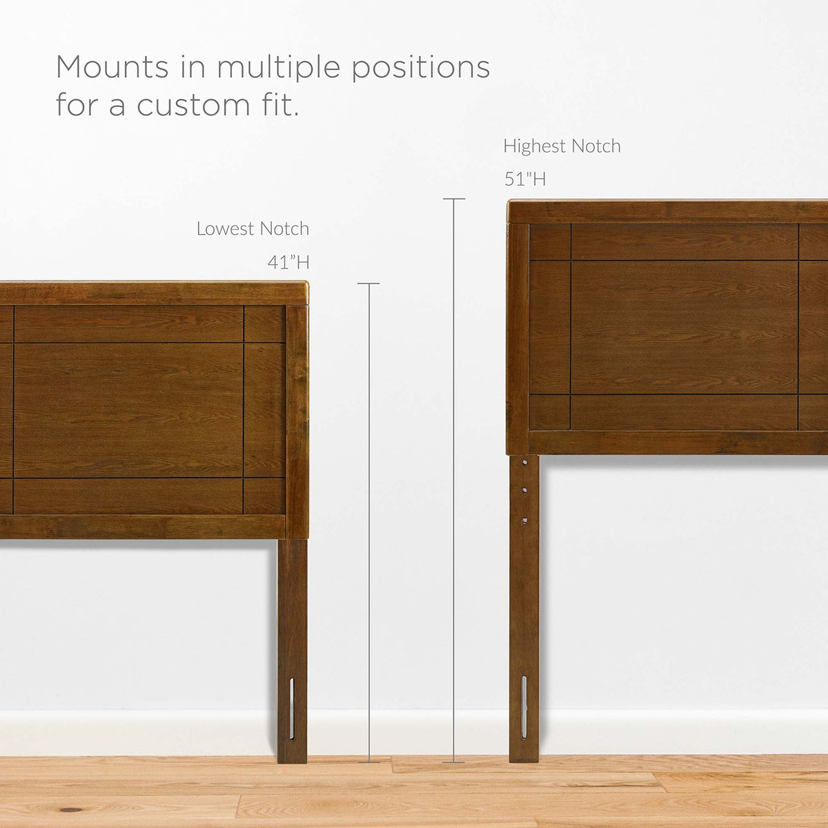 Archie Wood Queen Headboard by Modway