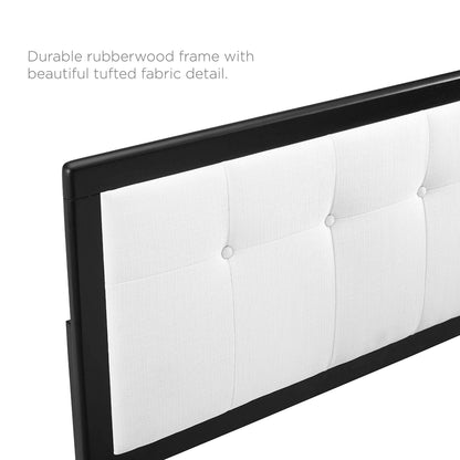 Draper Tufted Fabric and Wood Queen Headboard by Modway