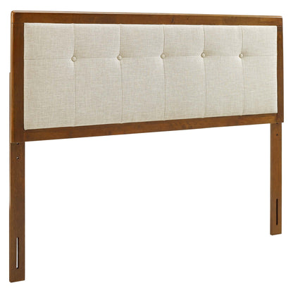 Draper Tufted Fabric and Wood Queen Headboard by Modway