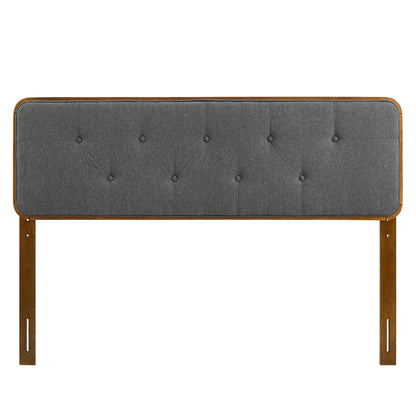 Collins Tufted Fabric and Wood Twin Headboard by Modway