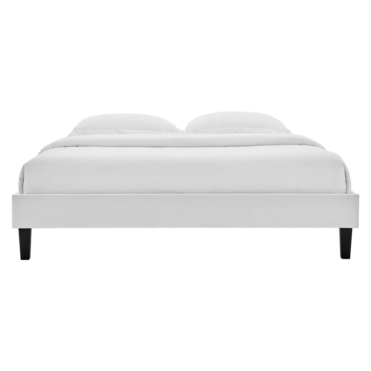 Reign Performance Velvet King Platform Bed Frame by Modway