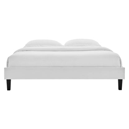 Current Performance Velvet King Platform Bed by Modway