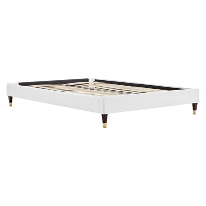 Harlow Performance Velvet Full Platform Bed Frame by Modway