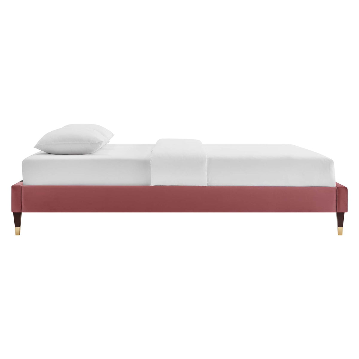 Harlow Performance Velvet King Platform Bed Frame by Modway