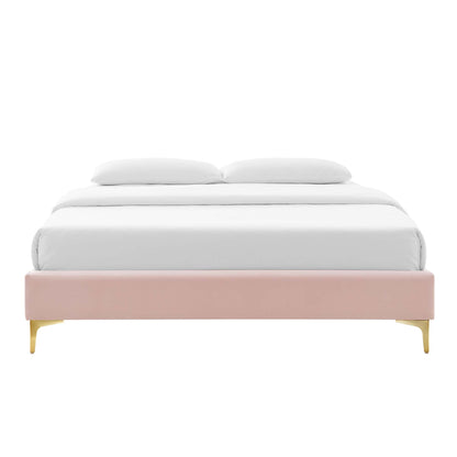 Gwyneth Tufted Performance Velvet Queen Platform Bed by Modway - MOD-6751