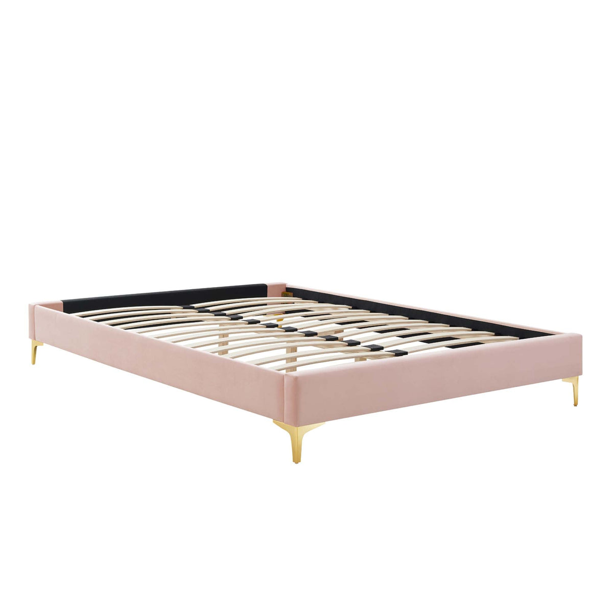Sutton Performance Velvet Twin Bed Frame by Modway