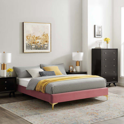 Sutton Performance Velvet Full Bed Frame by Modway