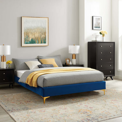 Sutton Performance Velvet Full Bed Frame by Modway
