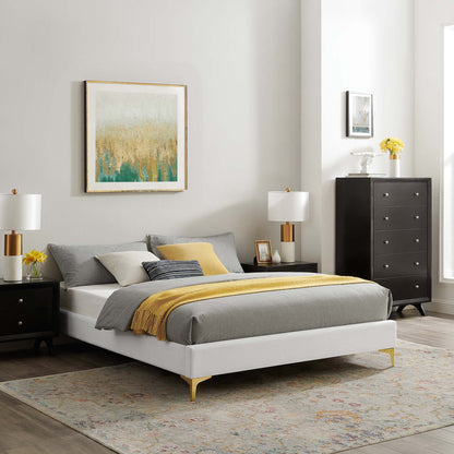 Sutton Performance Velvet Full Bed Frame by Modway