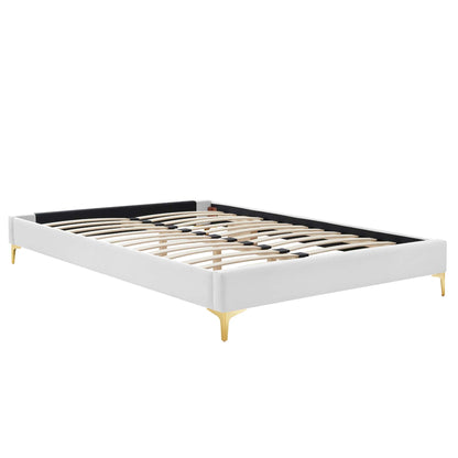 Sutton Performance Velvet King Bed Frame by Modway