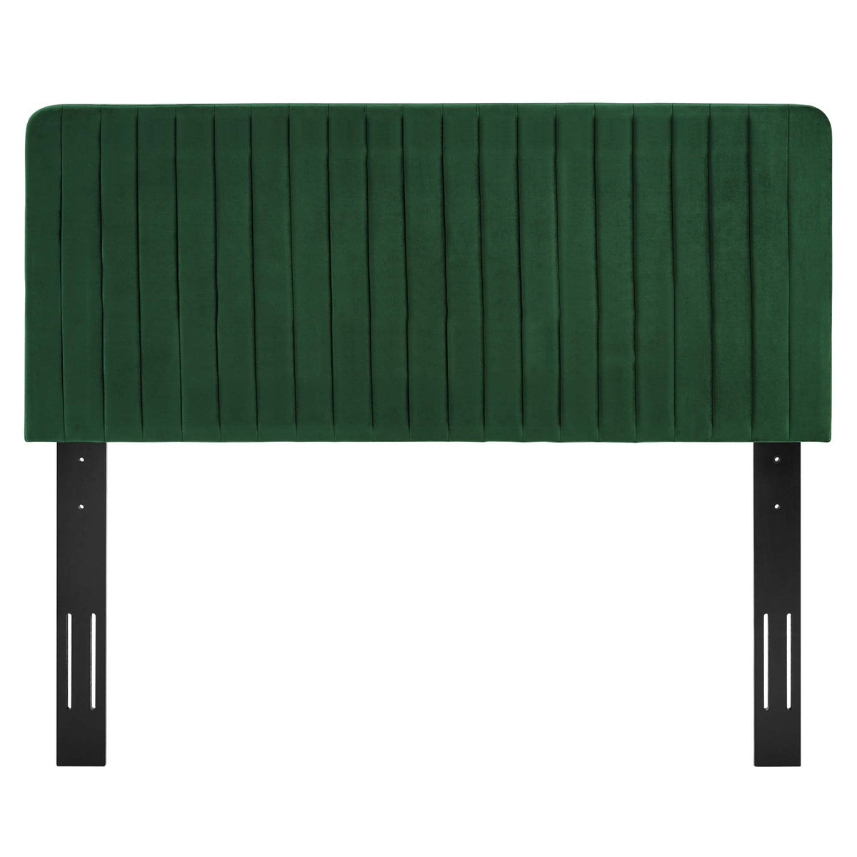 Milenna Channel Tufted Performance Velvet Twin Headboard by Modway