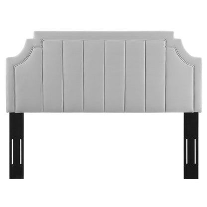 Alyona Channel Tufted Performance Velvet Twin Headboard by Modway