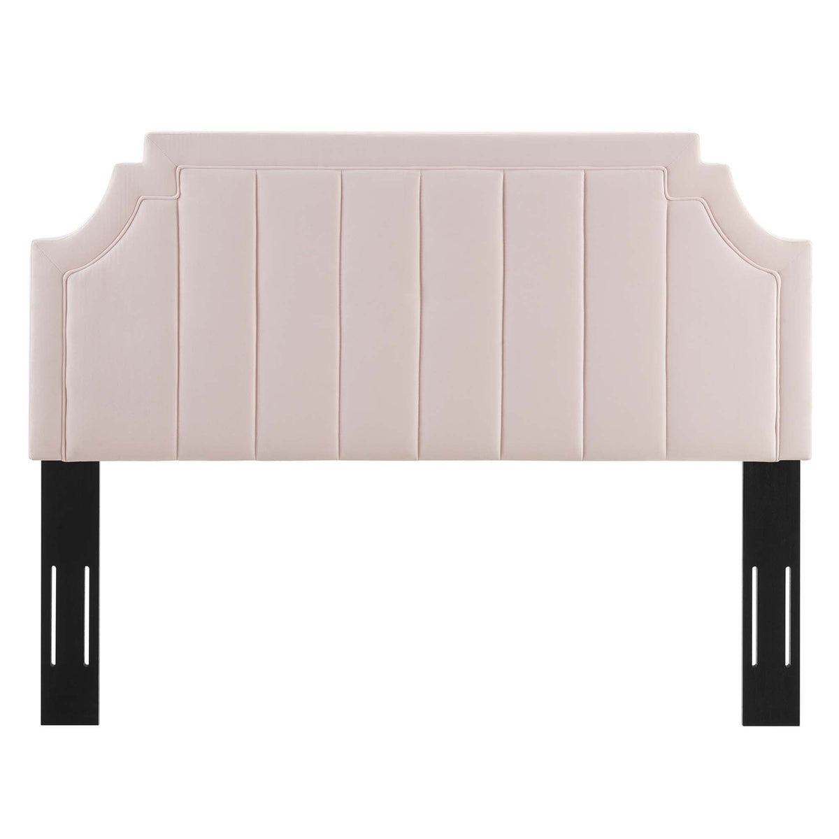 Alyona Channel Tufted Performance Velvet Twin Headboard by Modway