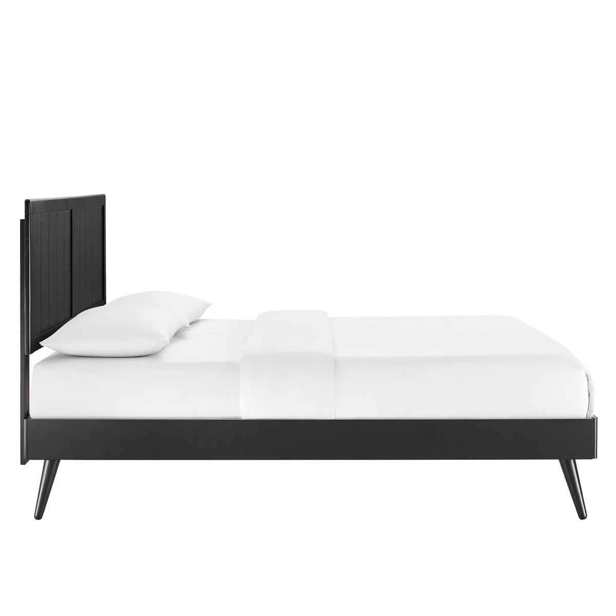 Alana Wood Queen Platform Bed With Splayed Legs by Modway