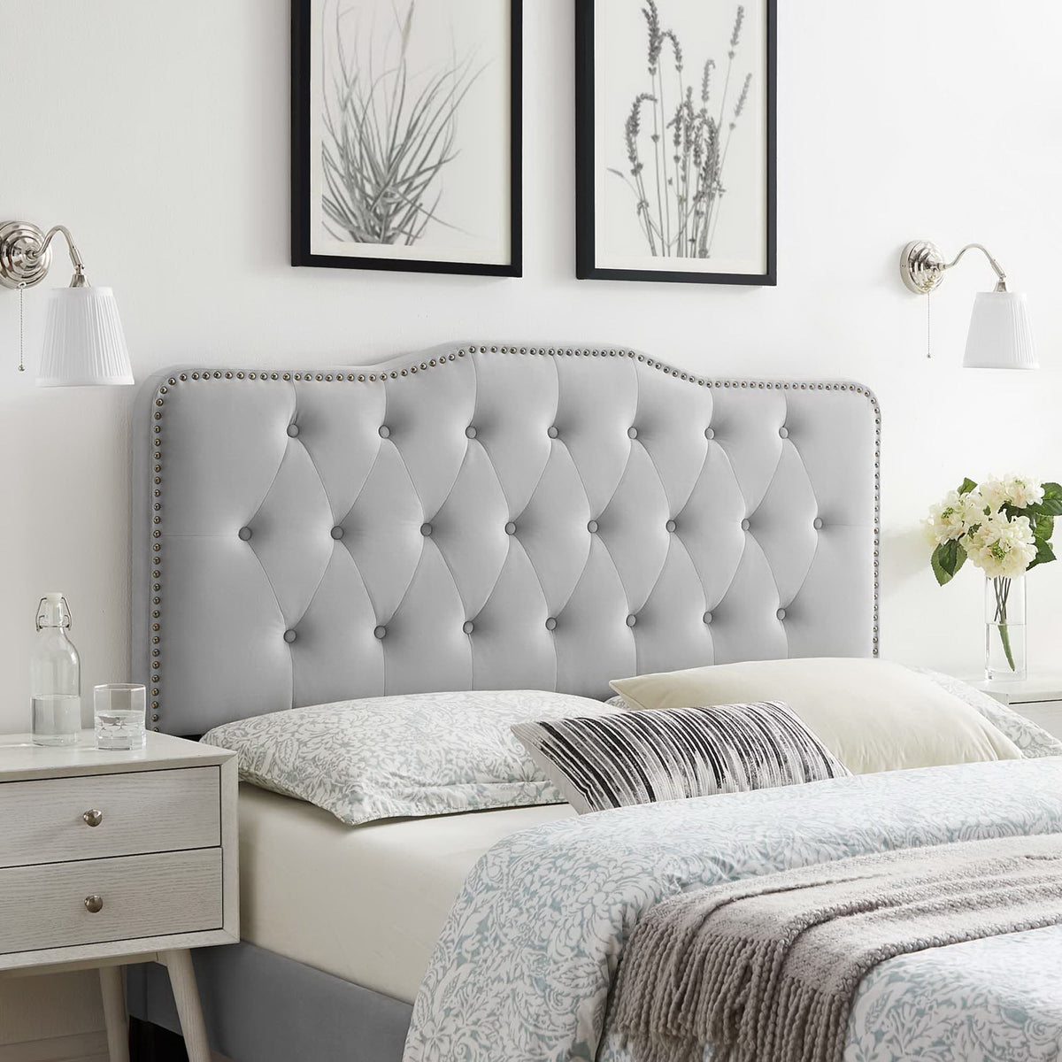 Sophia Tufted Performance Velvet Twin Headboard by Modway