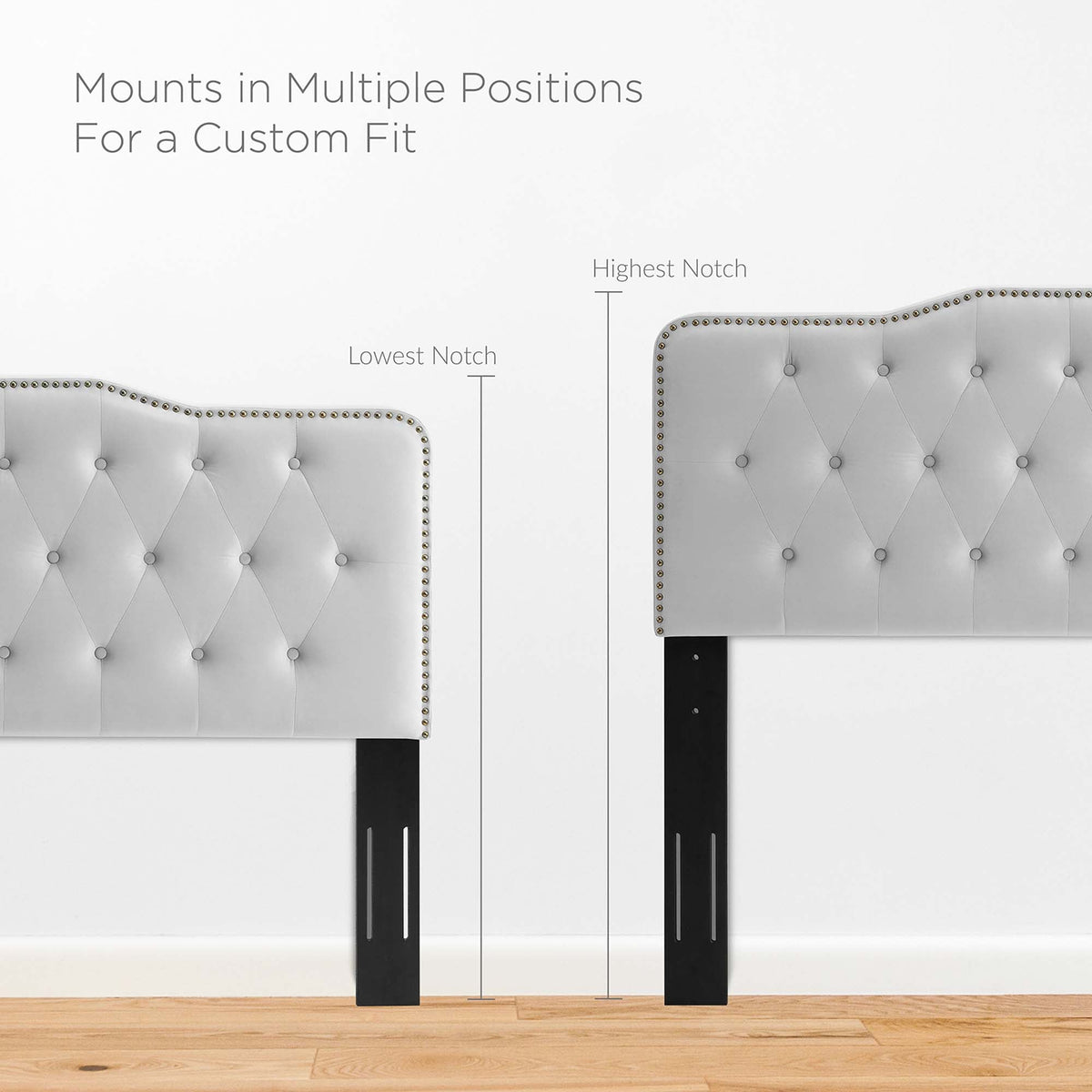 Sophia Tufted Performance Velvet Twin Headboard by Modway