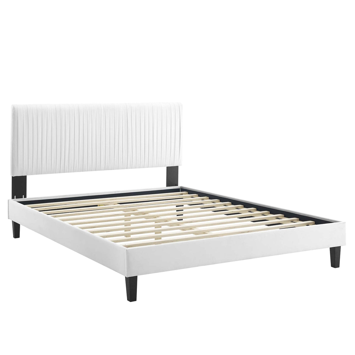 Peyton Performance Velvet Queen Platform Bed by Modway - MOD-6597