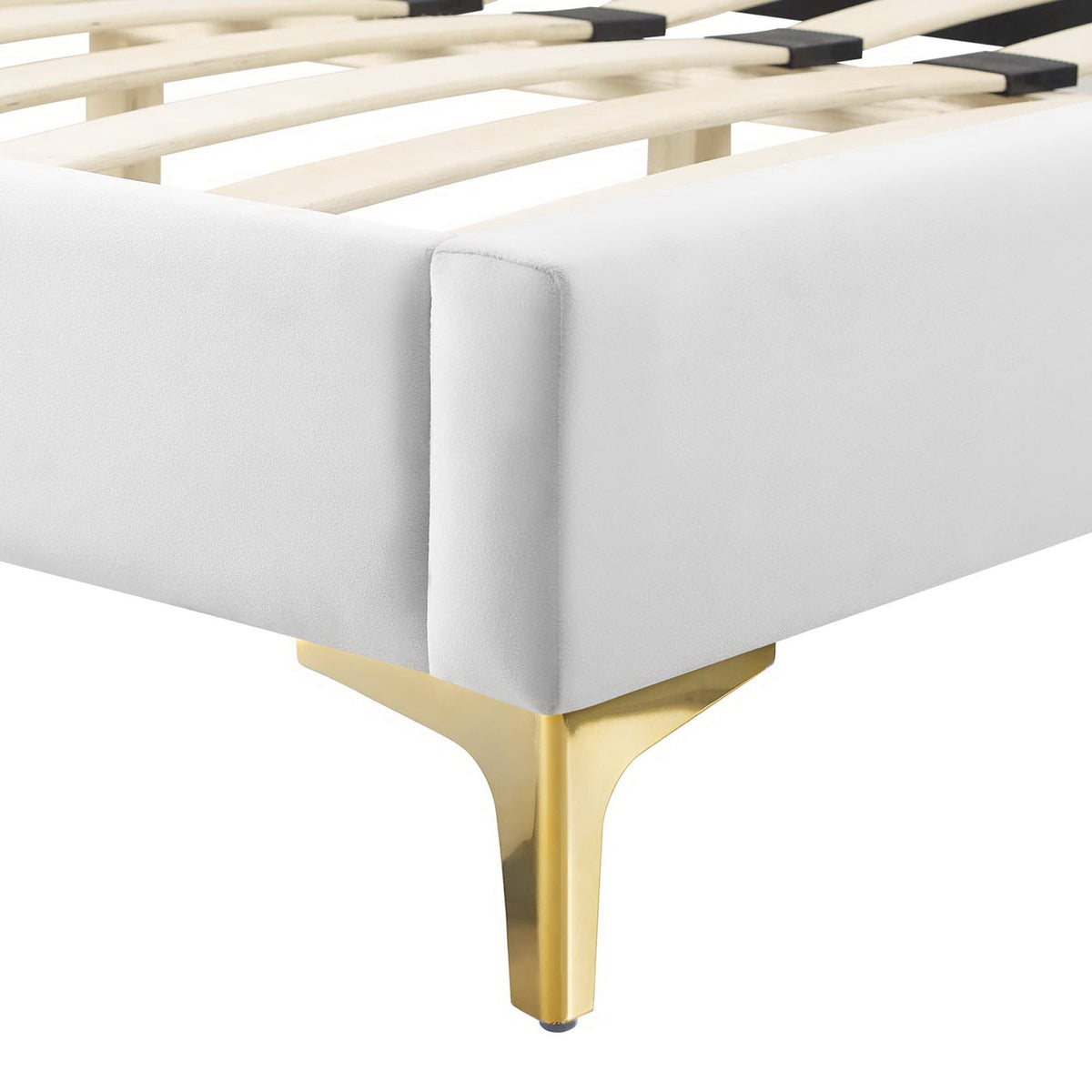 Sienna Performance Velvet Queen Platform Bed by Modway - MOD-6712