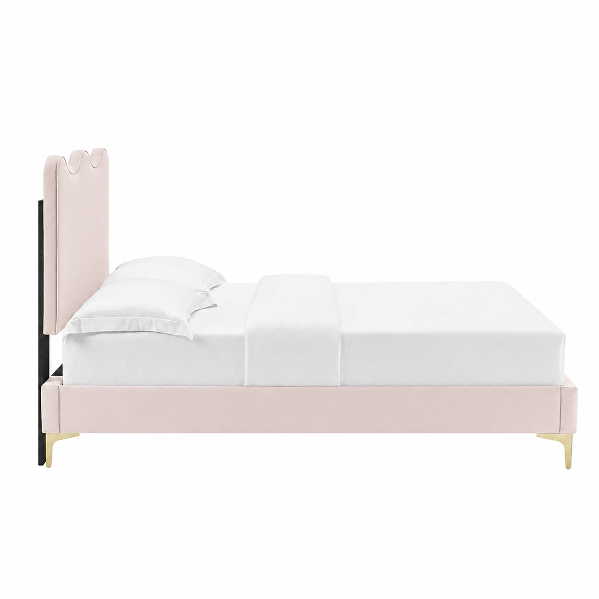 Current Performance Velvet Twin Platform Bed by Modway - MOD-6727