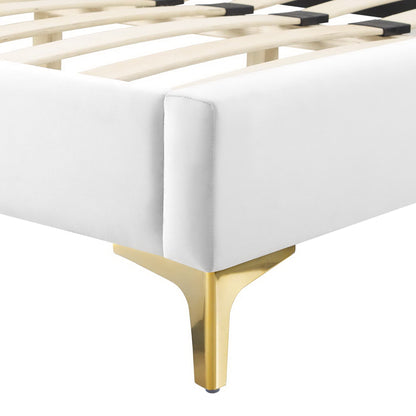 Current Performance Velvet Full Platform Bed by Modway - MOD-6730