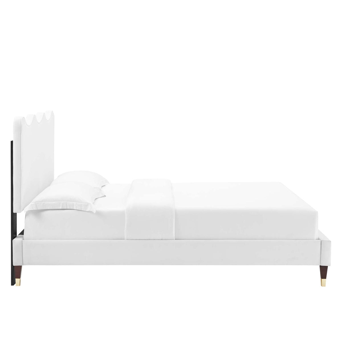 Current Performance Velvet Full Platform Bed by Modway - MOD-6731