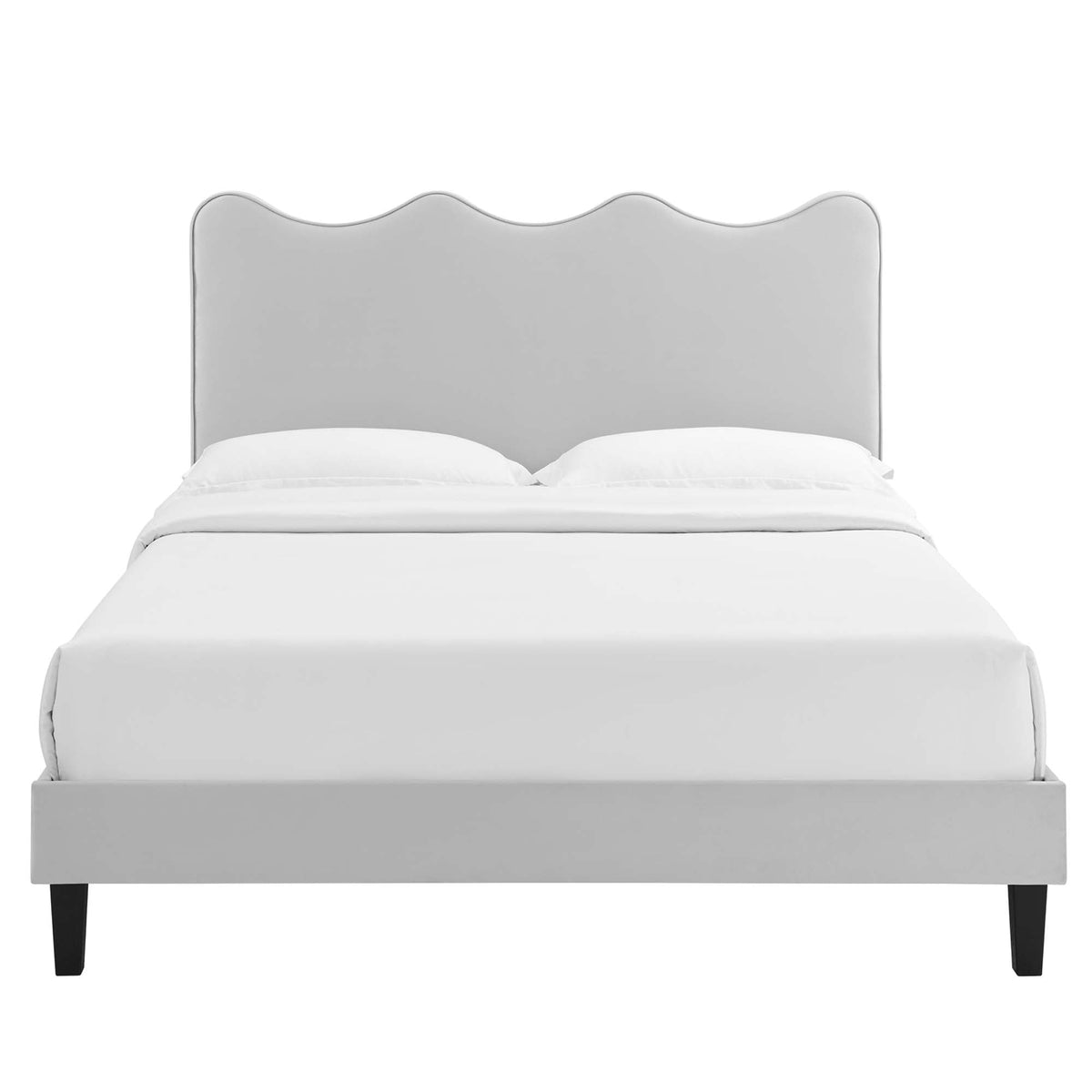 Current Performance Velvet Full Platform Bed by Modway - MOD-6732