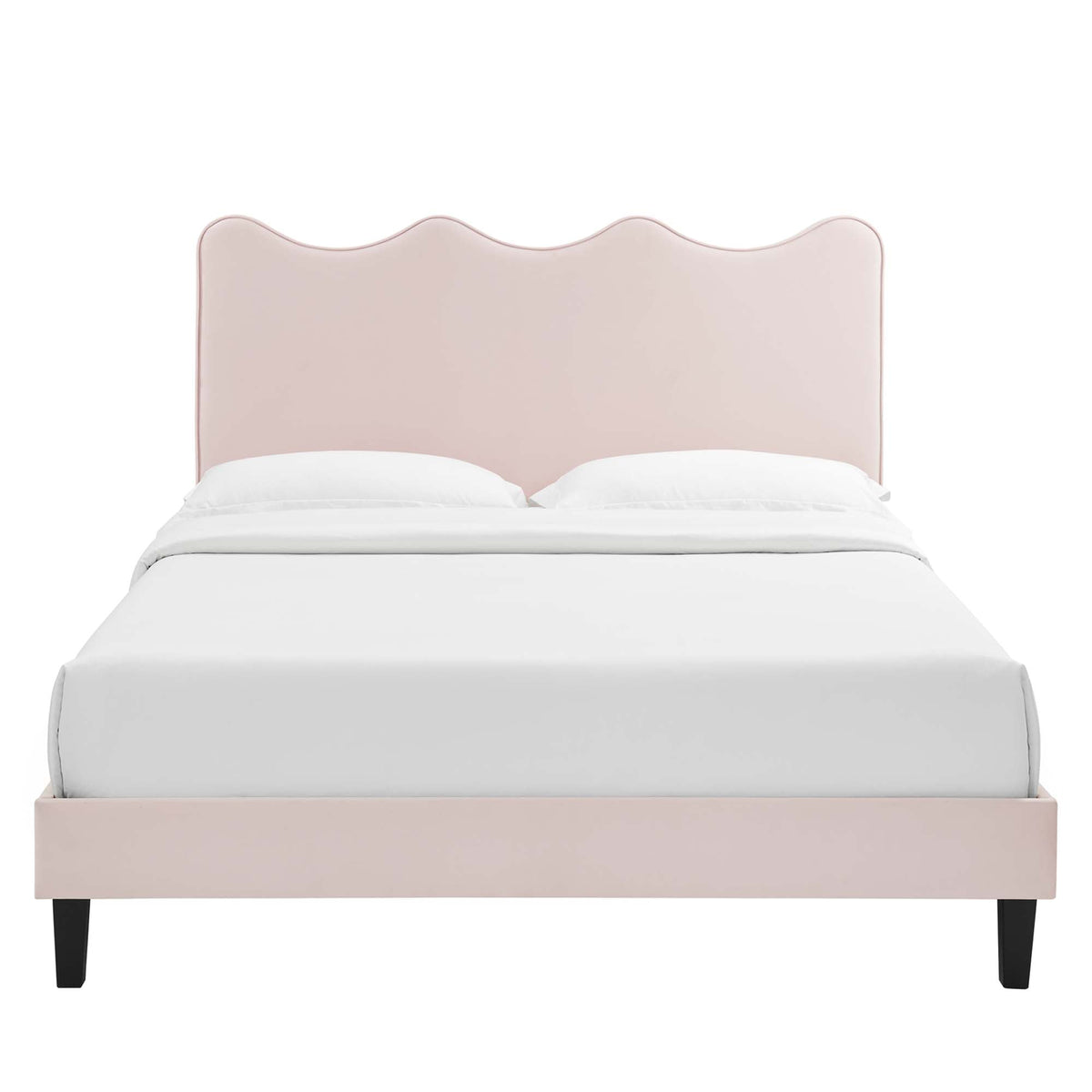 Current Performance Velvet Full Platform Bed by Modway - MOD-6732
