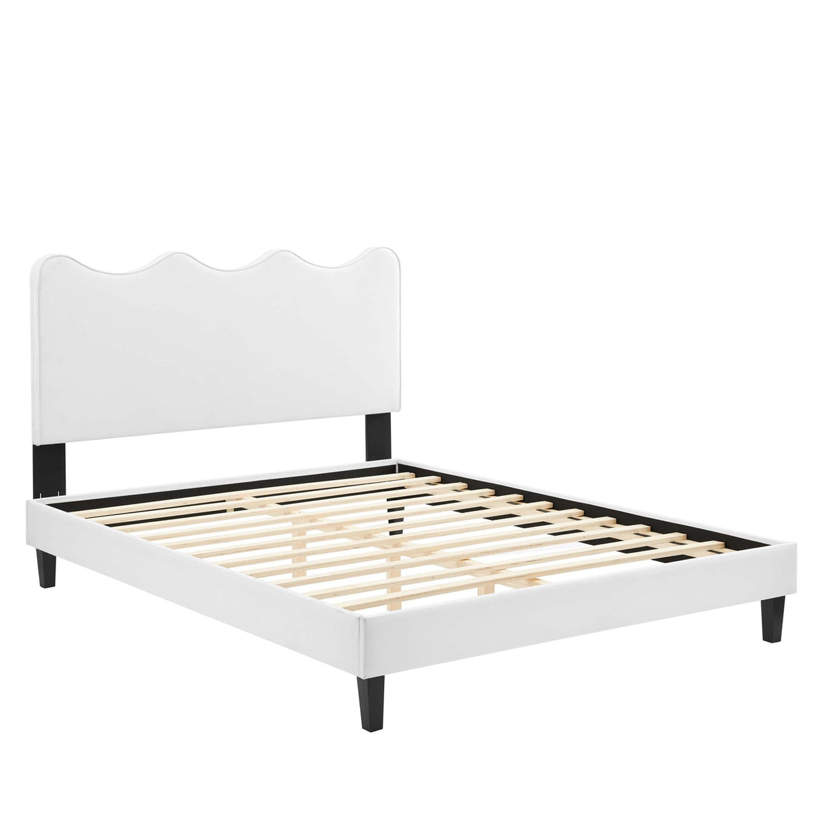 Current Performance Velvet Full Platform Bed by Modway - MOD-6732