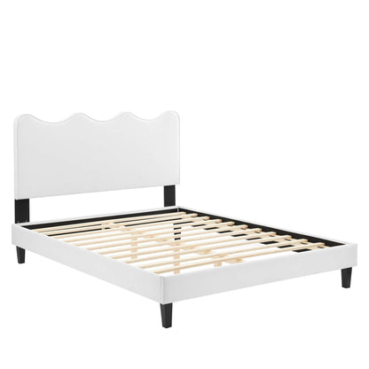 Current Performance Velvet Full Platform Bed by Modway - MOD-6732