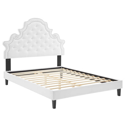 Gwyneth Tufted Performance Velvet Queen Platform Bed by Modway - MOD-6753