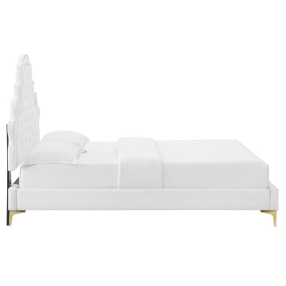 Gwyneth Tufted Performance Velvet Full Platform Bed by Modway - MOD-6757