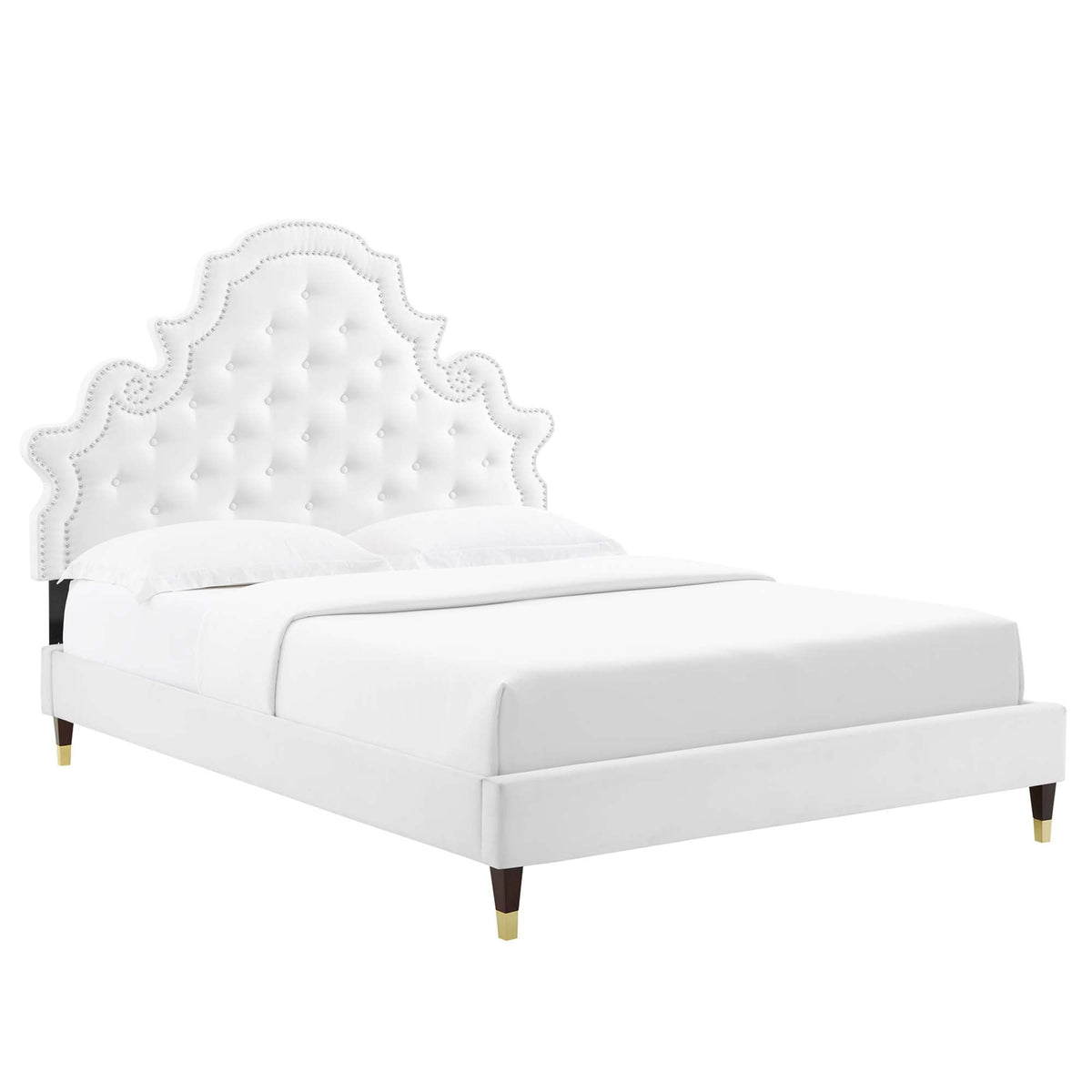 Gwyneth Tufted Performance Velvet Full Platform Bed by Modway - MOD-6758