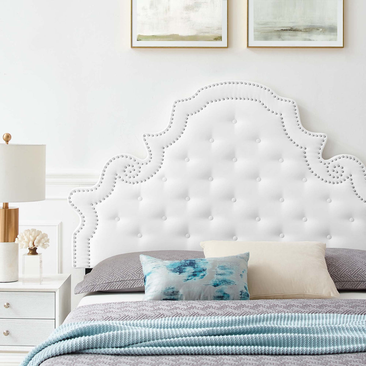 Gwyneth Tufted Performance Velvet Full Platform Bed by Modway - MOD-6758