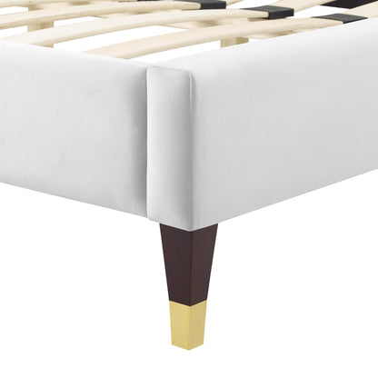 Gwyneth Tufted Performance Velvet Full Platform Bed by Modway - MOD-6758
