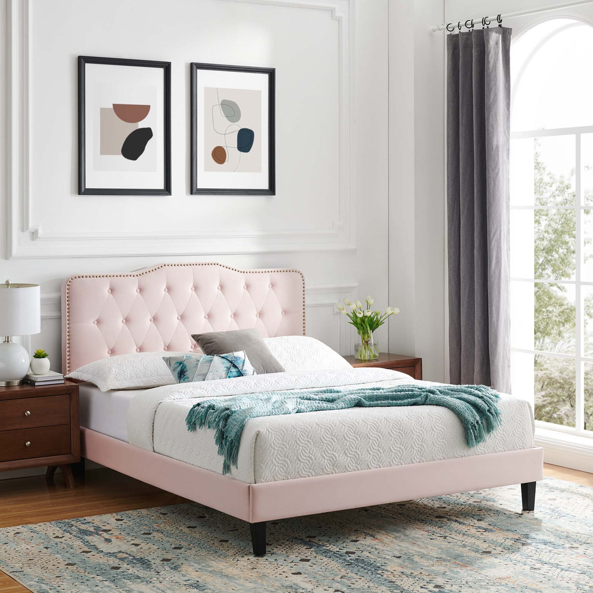 Amber Full Platform Bed by Modway - MOD-6783