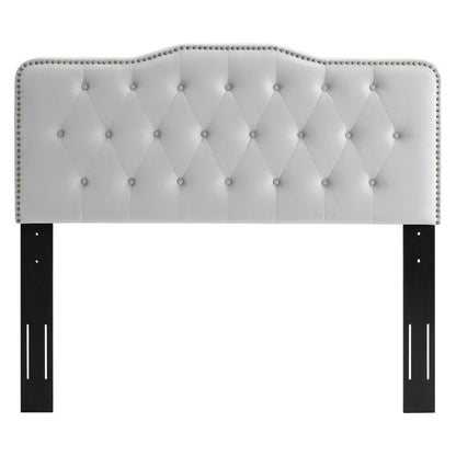 Amber Tufted Performance Velvet King Platform Bed by Modway