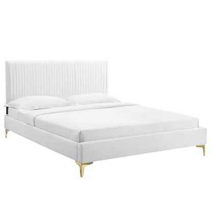 Peyton Performance Velvet Full Platform Bed by Modway - MOD-6868