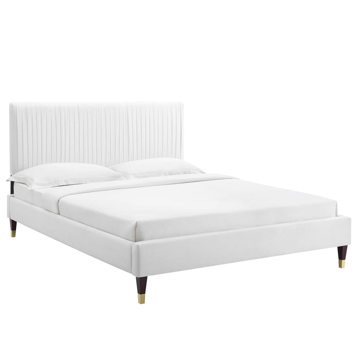 Peyton Performance Velvet Full Platform Bed by Modway - MOD-6869