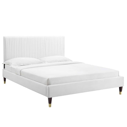 Peyton Performance Velvet Full Platform Bed by Modway - MOD-6869