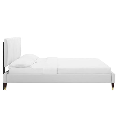 Peyton Performance Velvet Full Platform Bed by Modway - MOD-6869